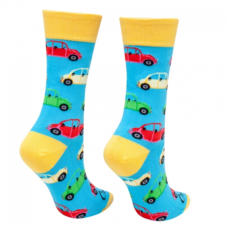 DĚTSKÉ ponožky autá